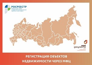 Регистрация объектов недвижимости по экстерриториальному принципу через МФЦ.